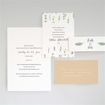 Hochzeitseinladung frühlingsfreude - Vue 3