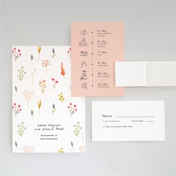 Hochzeitseinladung frühlingstanz - Vue 5