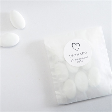 Sticker Geburt unser herz - Vue 4