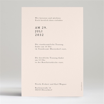 Hochzeitseinladung umarmung - Vue 2