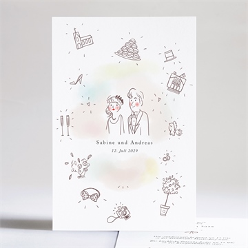 Hochzeitseinladung ref. N241224