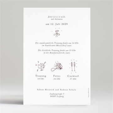 Hochzeitseinladung party time - Vue 2