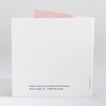 Hochzeitseinladung schwarz und pastell - Vue 3