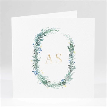 Hochzeitseinladung initialen