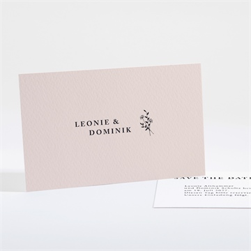 Save the Date Karte zartes trio