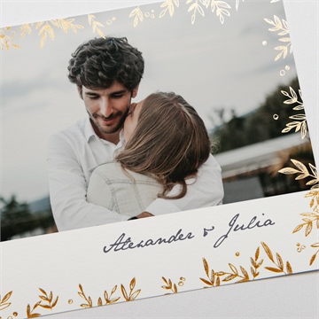 Hochzeitseinladung laub - Vue 3