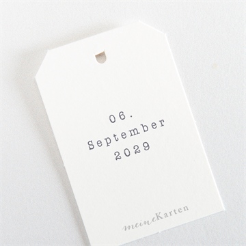 Geschenkanhänger Hochzeit laub - Vue 3