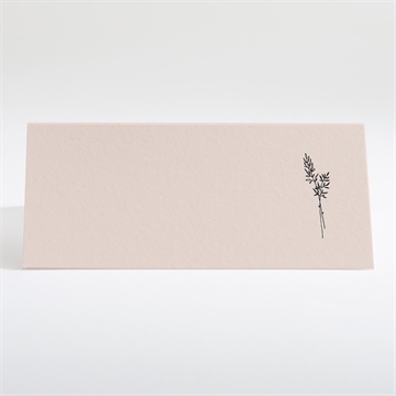 Tischkarte Hochzeit zartes trio - Vue 2