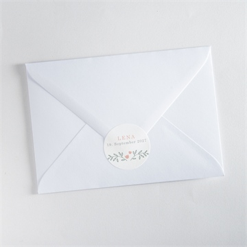 Sticker Geburt blumenverzierung - Vue 3