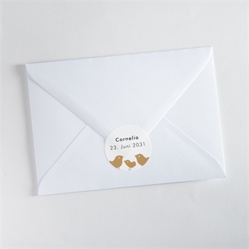 Sticker Geburt kleines nest - Vue 3