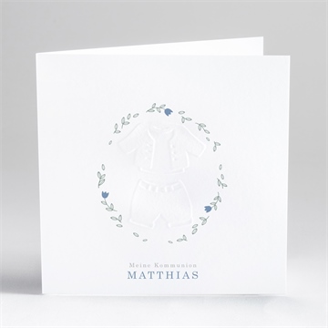 Einladung Kommunion meine kleidchen
