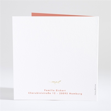 Einladung Konfirmation fliegende taube - Vue 4