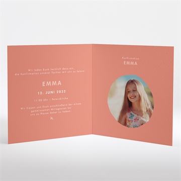 Einladung Konfirmation fliegende taube - vue 3