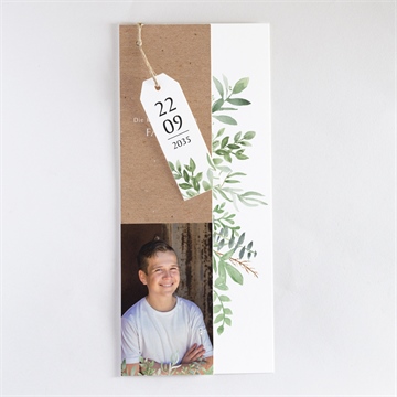 Einladung Konfirmation kraftpapier - vue 3