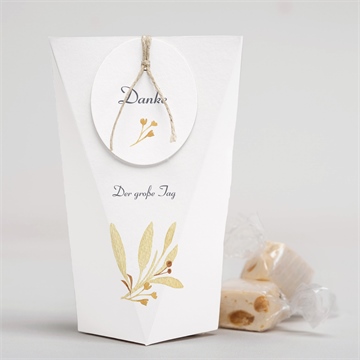 Geschenkbox Hochzeit herbststrauß - schachtel