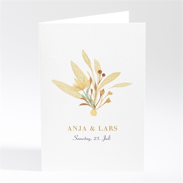 Menükarte Hochzeit ref. N401832