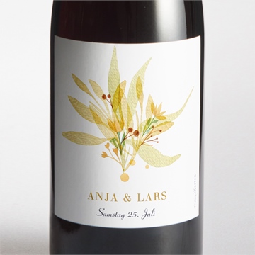 Flaschenetikett Hochzeit ref. N3001636