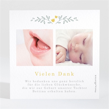 Dankeskarte Geburt ref. N3001616