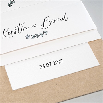 Hochzeitseinladung wir beide - Vue 2