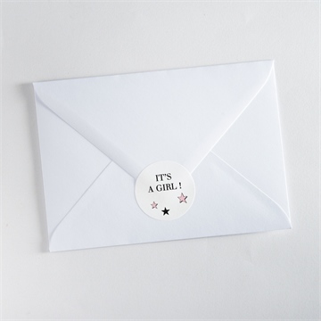 Sticker Geburt super girl - Vue 3