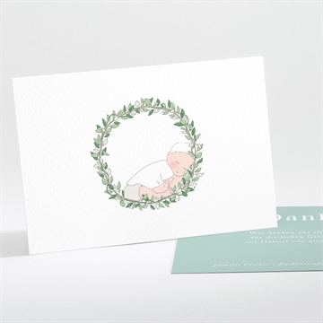 Dankeskarte Geburt ref. N111267