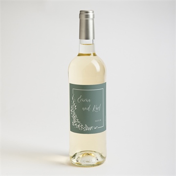 Flaschenetikett Hochzeit poetisch & elegant - Vue 2