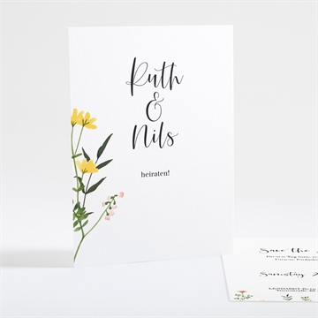 Save the Date Karte frühlingsfreude