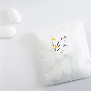 Aufkleber Hochzeit frühlingsfreude - Vue 4