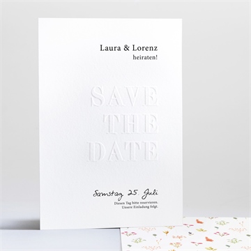 Save the Date Karte ref. N241218