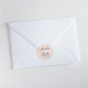 Sticker Geburt kleine schühchen - Vue 3