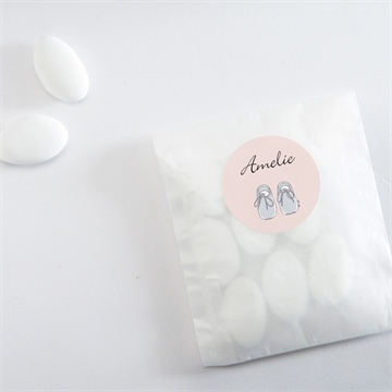 Sticker Geburt kleine schühchen - Vue 4