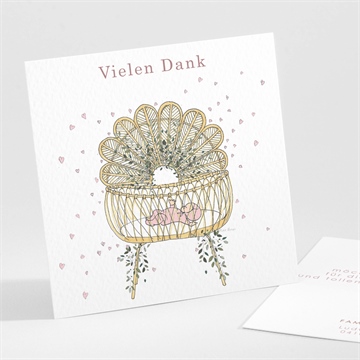 Dankeskarte Geburt ref. N301258