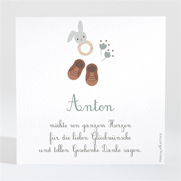 Dankeskarte Geburt ref. N3001660