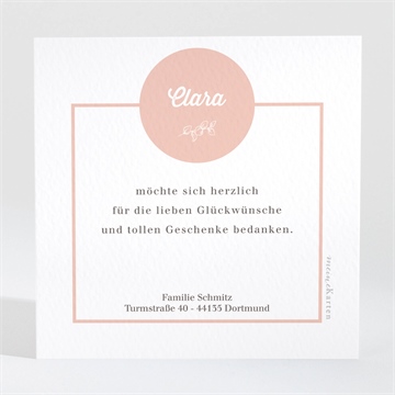 Dankeskarte Geburt ref. N3001640