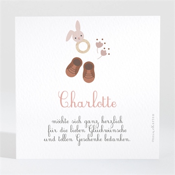 Dankeskarte Geburt ref. N3001659