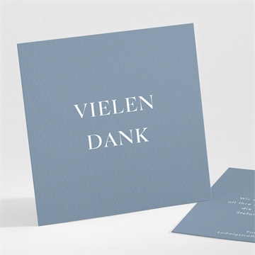 Trauerdanksagung für immer