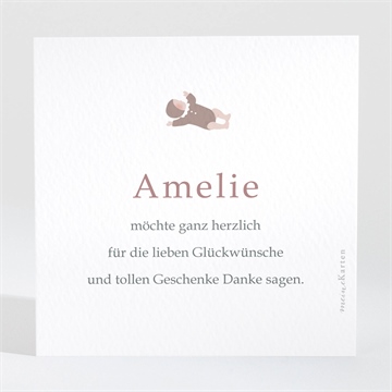 Dankeskarte Geburt ref. N3001663