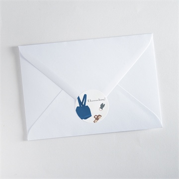 Sticker Geburt meine kleinen sachen jungen - Mise en situation