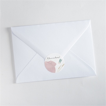 Sticker Geburt meine kleinen sachen mädchen - Mise en situation