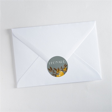 Sticker Geburt zitronen - Mise en situation