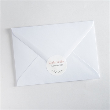 Sticker Geburt hübsche zeichnung - Vue 2