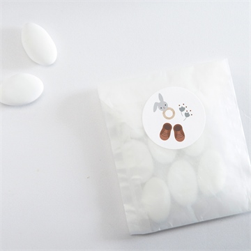 Sticker Geburt zärtlichkeit junge - Vue 4