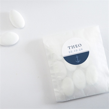 Sticker Geburt anker und muster - Vue 4