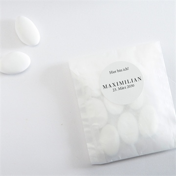 Sticker Geburt kleines porträt - Vue 4