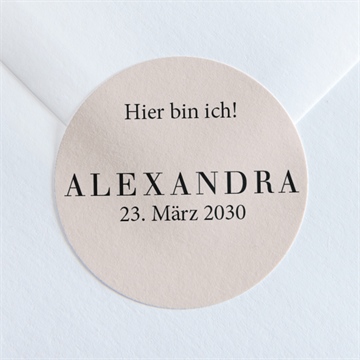 Sticker Geburt ref. N360110