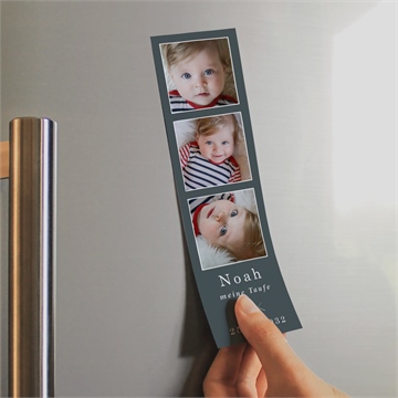 Einladung Taufe fisch - magnet - Vue 2