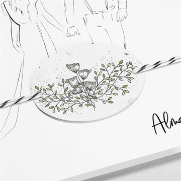 Hochzeitseinladung blühende schönheit - Vue 2