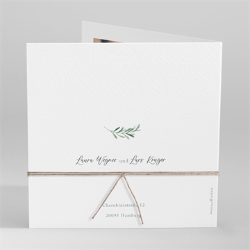 Hochzeitseinladung liebessamen - vue 4