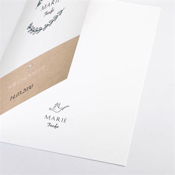 Kirchenheft Taufe kleines programm - Vue 2