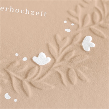 Einladung Hochzeitsjubiläum reliefkarte - 25 jahre - vue 2